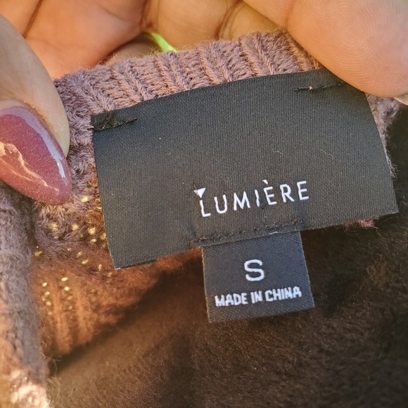 NWT'S Lumiere cold shoulder sweater,  S, 2 for $35 - Picture 4 of 4